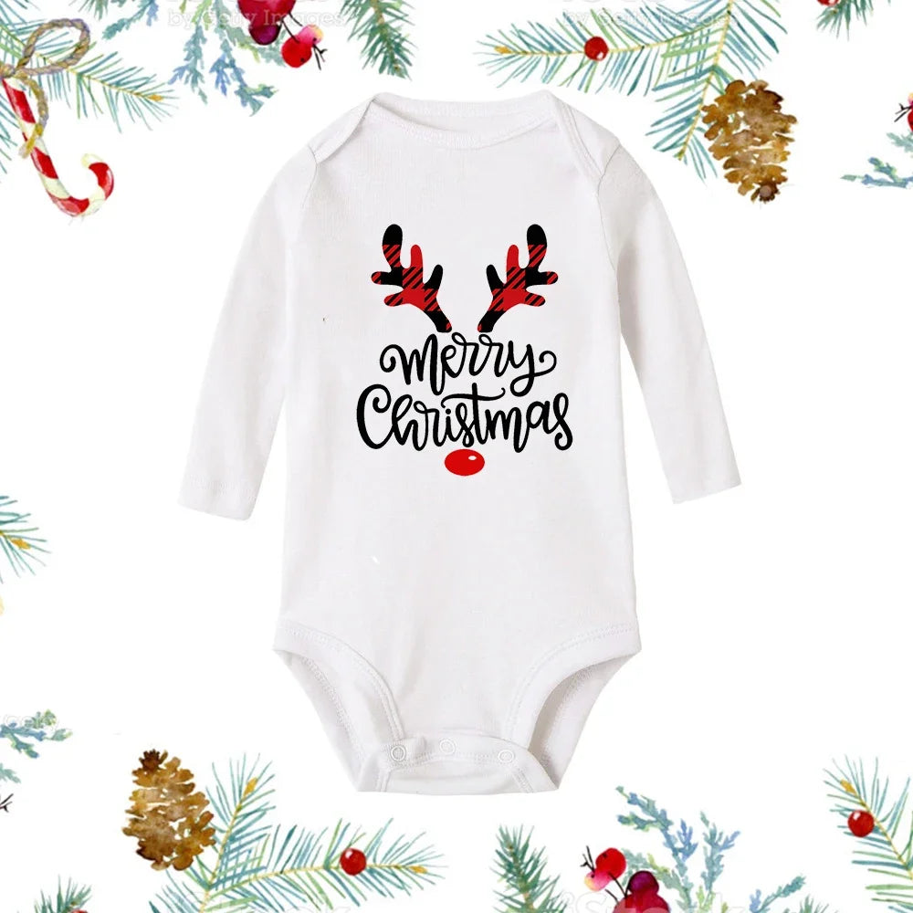 Baby White Long Sleeve Romper
